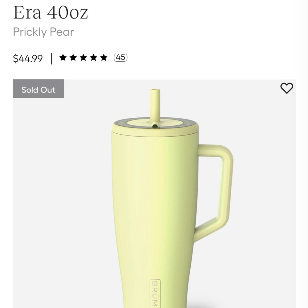 Brumate Era 40oz - Prickly Pear